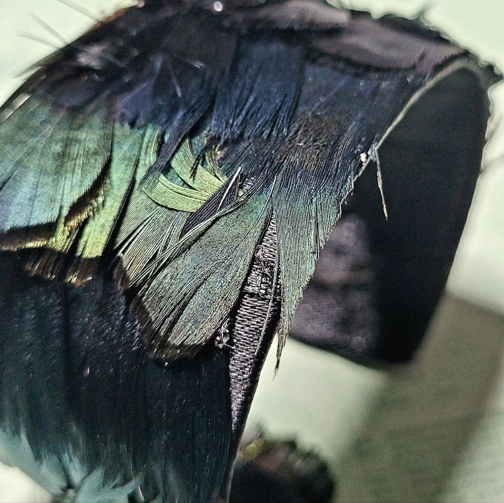 Faux Feather Bangle